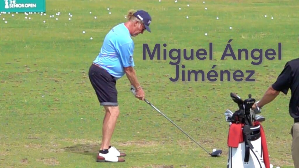 miguel angel jimenez golf swing driver slow motion