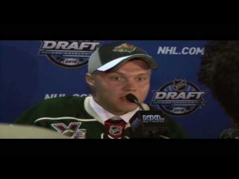 mikael granlund was the 9th pick by minnesota wild on 1 round in nhl draft 2010