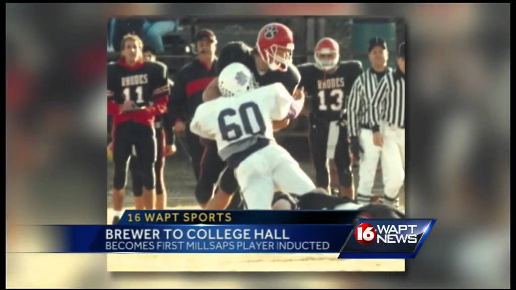 millsaps brewer inducted into college football hall of fame