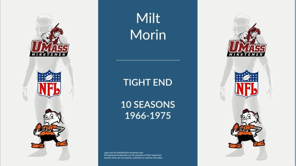 milt morin football tight end