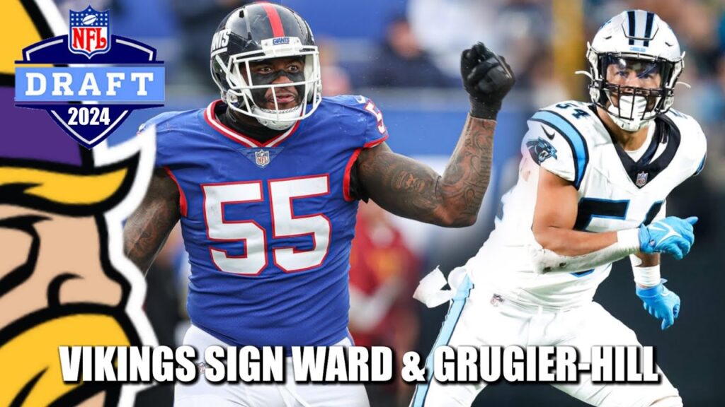 minnesota vikings sign ed jihad ward and lb kamu grugier hill