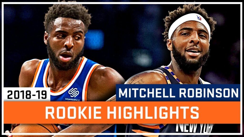 mitchell robinson rookie highlights new york knicks 2018 19 nba season