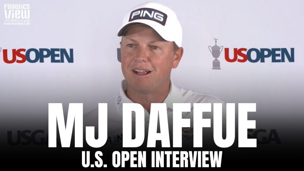 mj daffue explains being a wild horse progression of his career first round at u s open 1