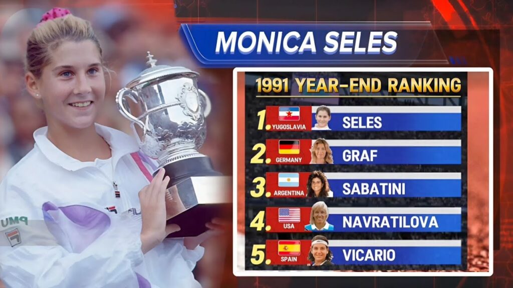 monica seles the phenomenal journey of a tennis legend idol to djokovic serena williams