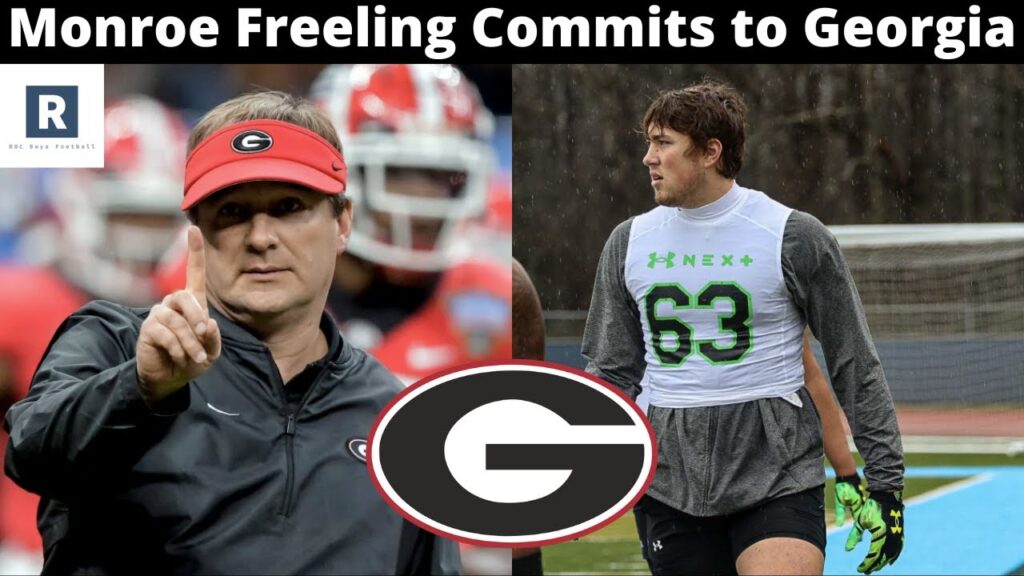 monroe freeling commits to georgia