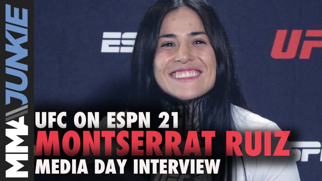 montserrat ruiz plans to make big splash in octagon debut ufc on espn 21 interview