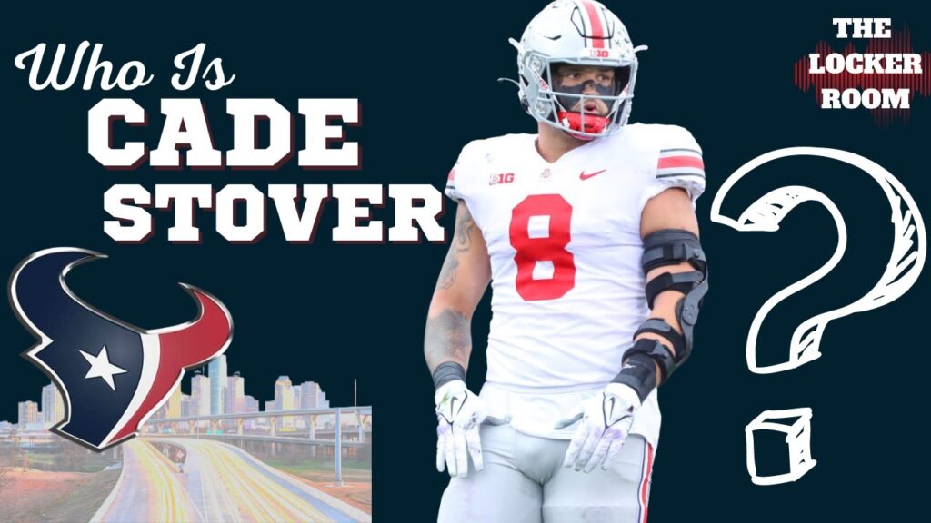 most viral pick of nfl draft most giddy youll hear texans gm who is buckeyes te cade stover