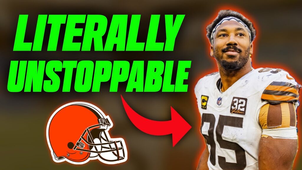 myles garrett is single handedly winning games right now 2 minute film study