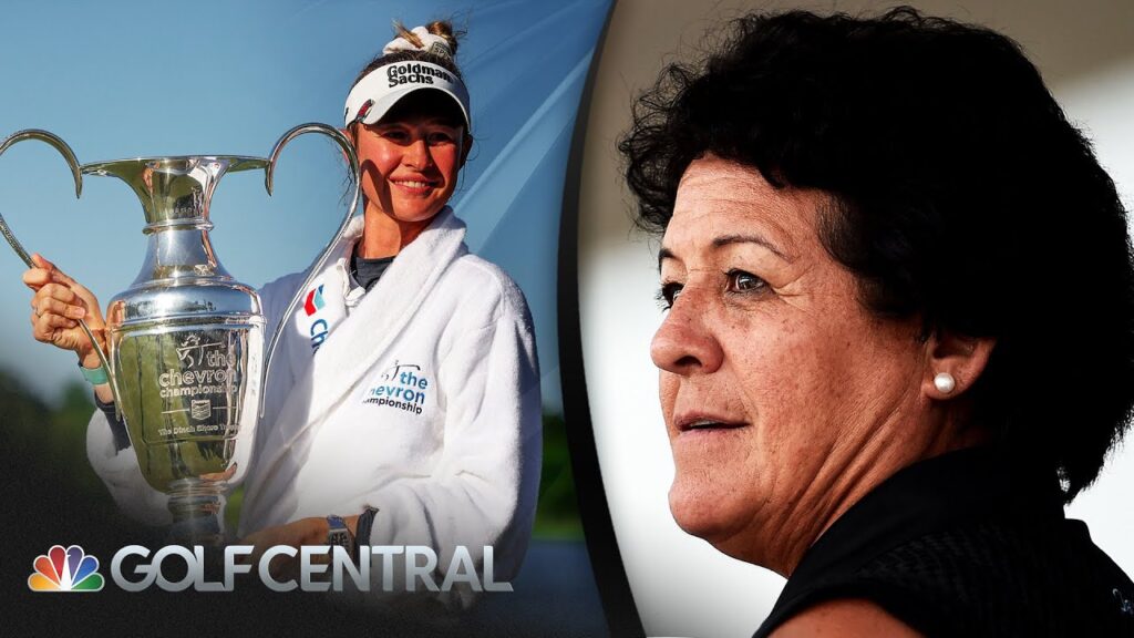 nancy lopez praises nelly kordas poise during win streak golf central golf channel