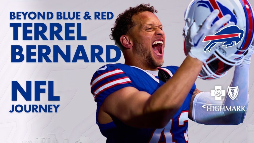 new buffalo bills captain terrel bernard born to lead beyond blue red