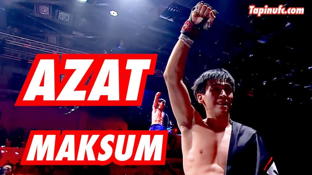 new undefeated kazakh fighter set for ufc debut azat maksum