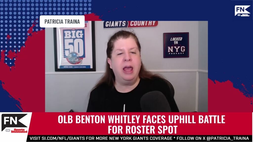 new york giants training camp preview olb benton whitley