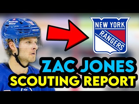 new york rangers top defence prospect zac jones scouting report player breakdown