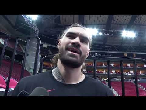 newest houston rockets steven adams first media availability