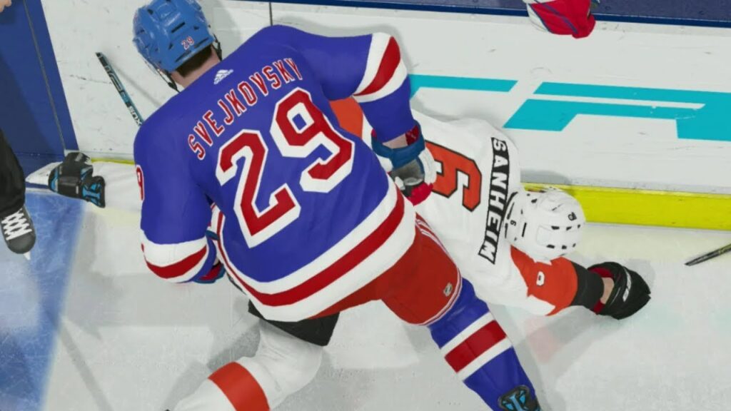 nhl 20 franchise mode new york rangers ep107 lukas svejkovsky nhl debut s7g1