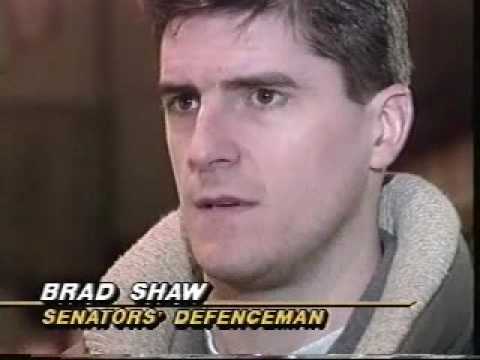 nhl brad shaw ottawa senators 1992