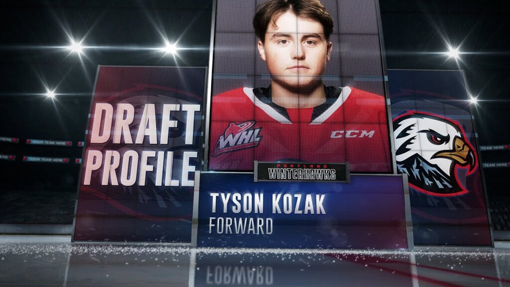 nhl draft profile tyson kozak