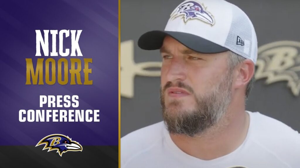 nick moore im just glad to be back out there baltimore ravens