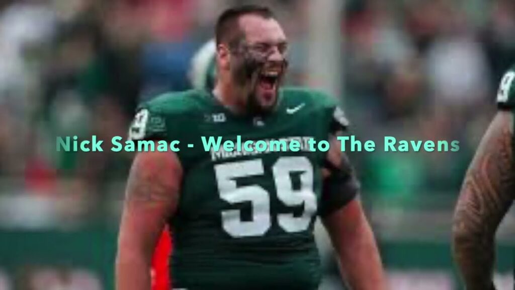 nick samac welcome to baltimore the ravens got one film study