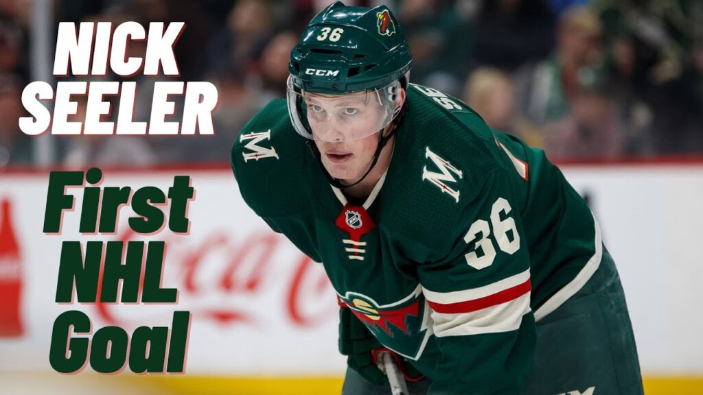 nick seeler 36 minnesota wild first nhl goal nov 3 2018