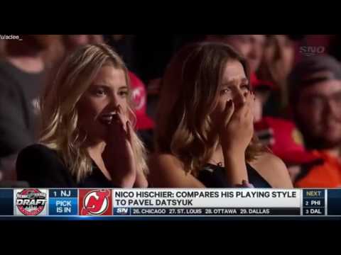 nico hischier 1st overall pick nhl 2017 draft nj devils