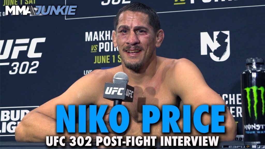 niko price has no retirement plans with wife pregnant with 7th child ufc 302