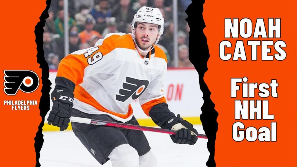 noah cates 49 philadelphia flyers first nhl goal apr 5 2022