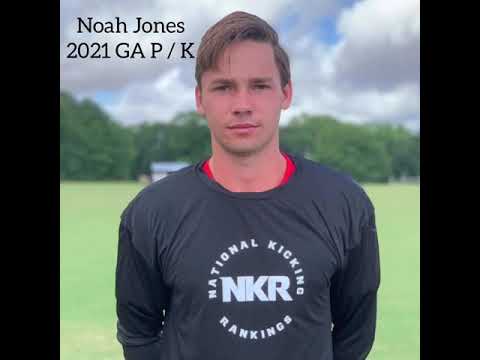 noah jones senior 2021 ga punter kicker national kicking rankings prospect