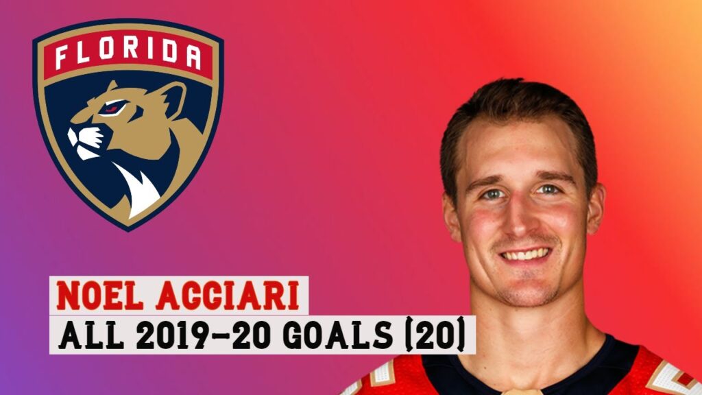 noel acciari 55 all 20 goals of the 2019 20 nhl season