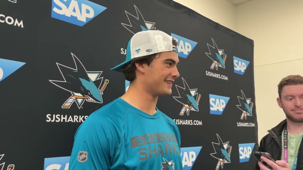 nolan burke played hurt last year looking forward to better path with sharks