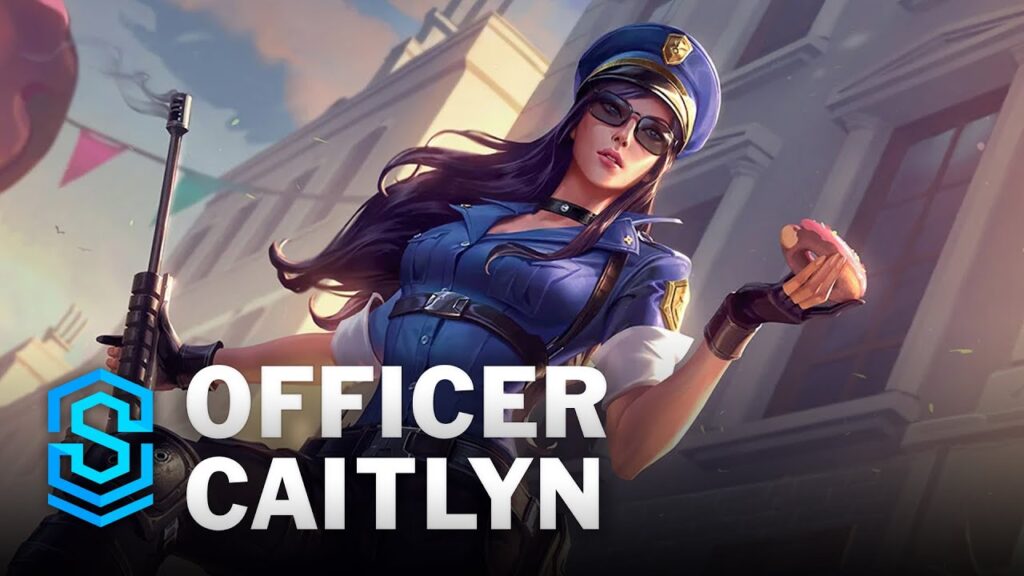 officer caitlyn 2021 asu skin spotlight league of legends