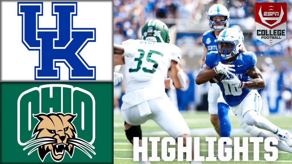 ohio bobcats vs kentucky wildcats full game highlights espn college football