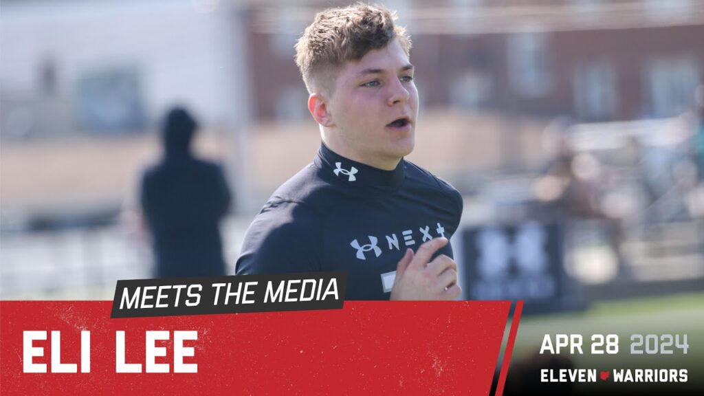 ohio state 2025 lb commit eli lee talks about being mvp at ua camp recruiting others to osu