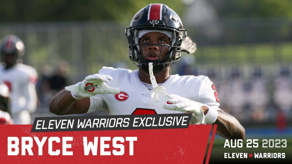 ohio state cb commit bryce west talks about glenvilles win his relationship with osu