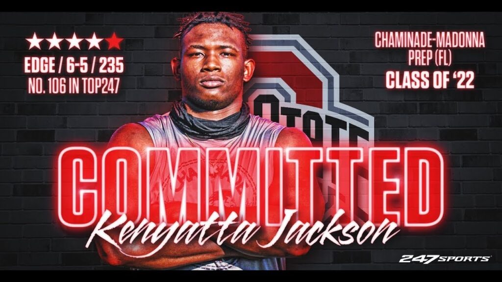 ohio state signee kenyatta jackson jr 2021 highlights