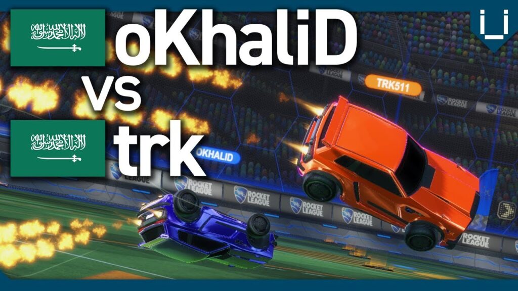 okhalid vs trk511 rocket league 1v1 showmatch