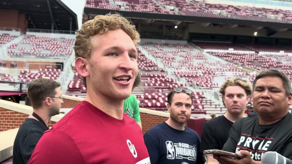 oklahoma football pk tyler keltner interview 9 2 24