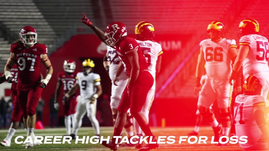 olakunle fatukasi top 5 plays rutgers football 2020