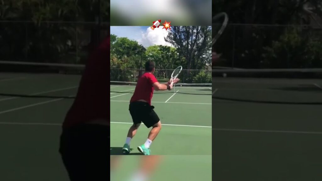 one of the most brutal forehands youll ever see f09f92a5 the player federico gomez