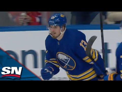 one shift one goal lukas rousek scores in his nhl debut for sabres