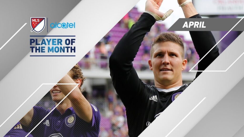 orlando city scs joe bendik named alcatel mls player of the month for april