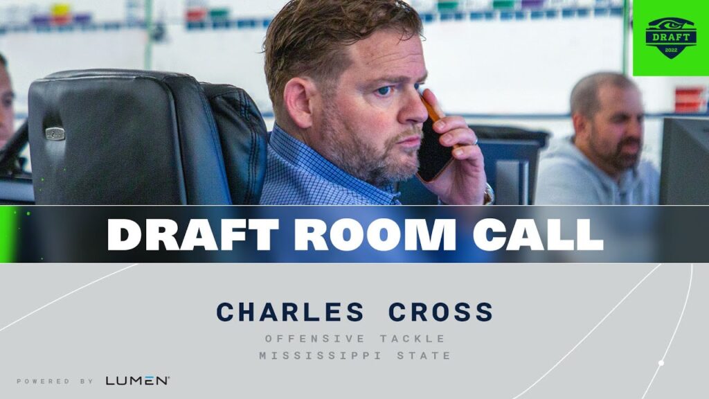 ot charles cross gets the draft call at no 9 overall 2022 nfl draft