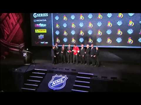 ottawa senators select cody ceci 2012 nhl draft