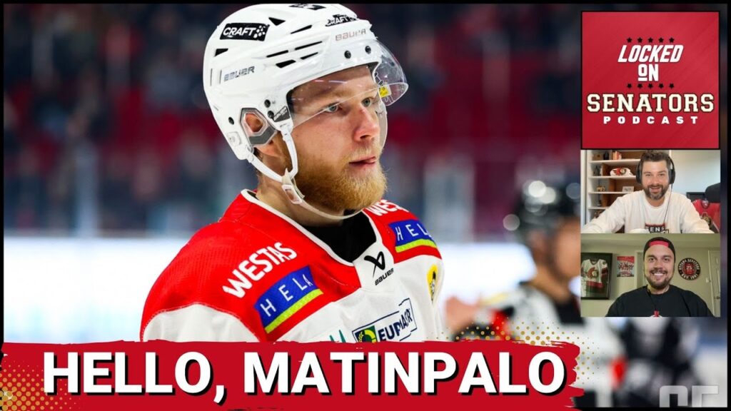 ottawa senators sign european free agent defenceman nikolas matinpalo