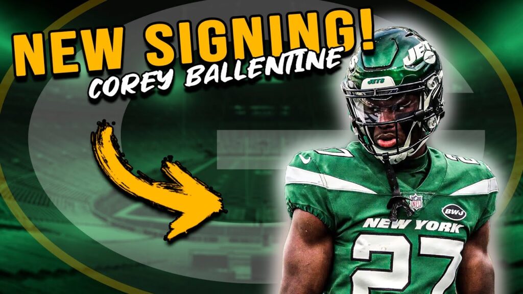 packers newest signing cb kr corey ballentine