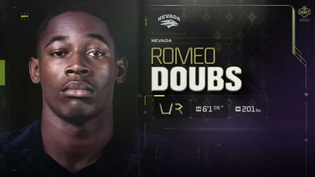 packers select romeo doubs with the no 132 overall pick in the draft 2022 nfl draft highlights f09f8ea5