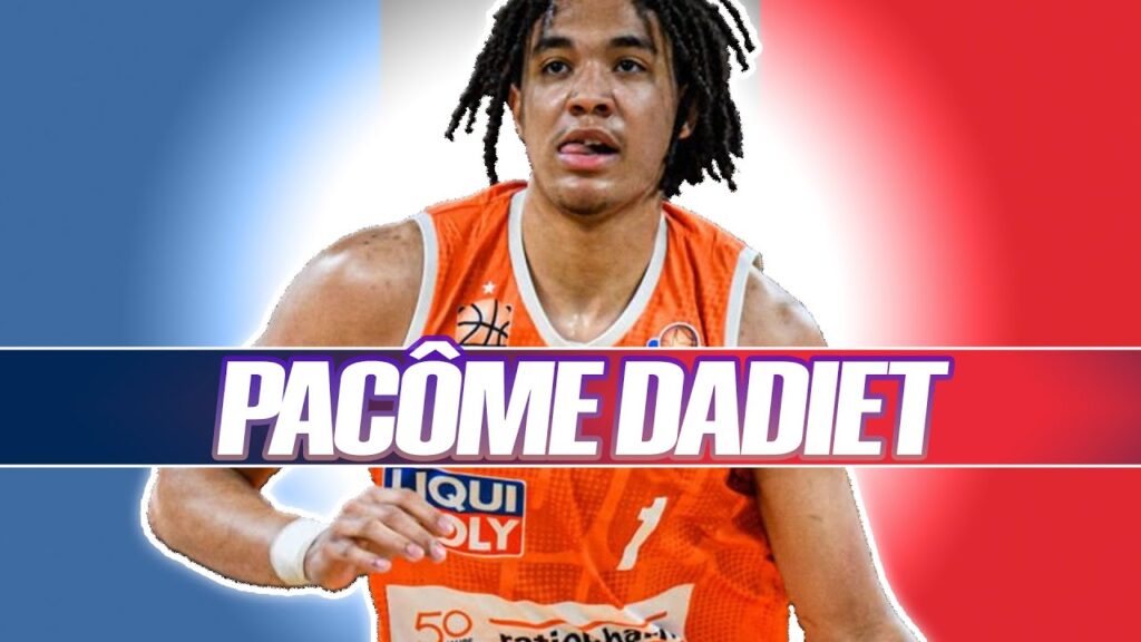 pacome dadiet scouting report 2024 nba draft new york knicks france