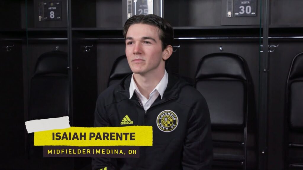 parente first interview with the crews newest homegrown player