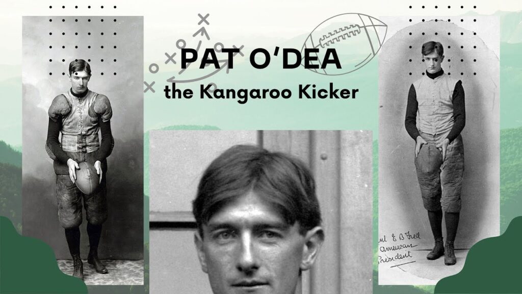 pat odea early footballs kangaroo kicker