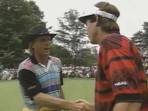 paul azinger wins the 1993 pga championship at inverness club